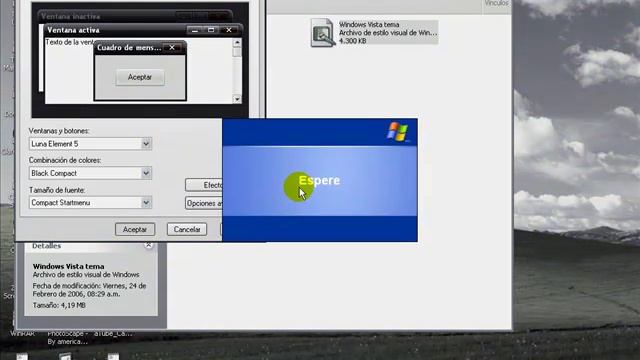Como descargar tema de windows vista completo смотреть онлайн