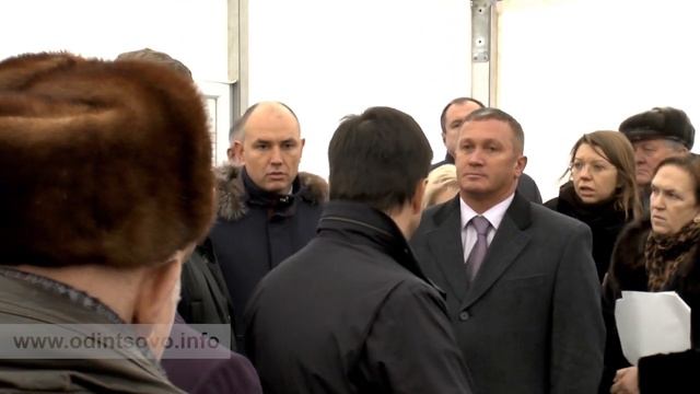 Губернатор посетил Одинцово