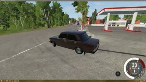 Дрифт на жигулях под фонк