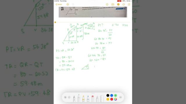 Matematik Tingkatan 3 Soalan Bahagian C Nisbah Trigonometri смотреть онлайн
