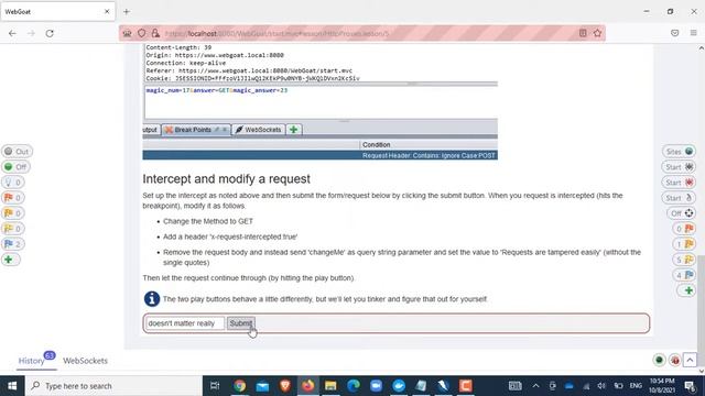 حل التمرين رقم "6" في (WebGoat) || م. محمد الرحيلي смотреть онлайн