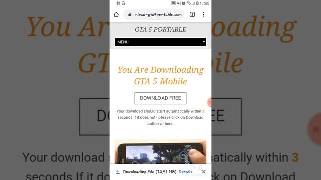 The pure way to download GTA 5 on your android or ios mobile