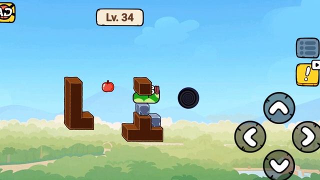 eat the apple challenge ! greedy apple worm   level3132333435 gamingvideos