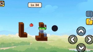 eat the apple challenge ! greedy apple worm 🍎 🐛 #level31,32,33,34,35 #gamingvideos