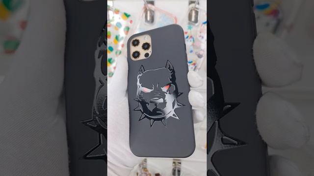 Силиконовый чехол Питбуль для iPhone 12 Pro Max / Айфон 12 Про Макс смотреть онлайн