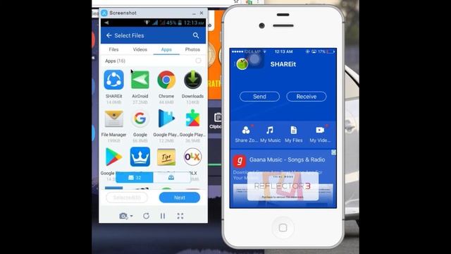 Hindi easy transfer files video  android to iPhone  the apple guru