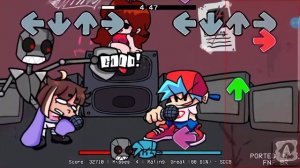 fnf mod vs qt apk HARD LEVEL/фнф мод против кьюти установить сложно уревень