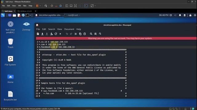 Ethical Hacking Hindi Tutorial | Network Ethical Hacking | 2021 | DNS Spoofing | MITM | ettercap
