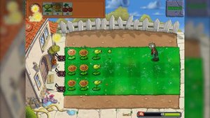 Plants vs Zombies HD: Day Levels 1 - 4