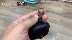 Bao Da PU Airpod Pro hãng Coteetci