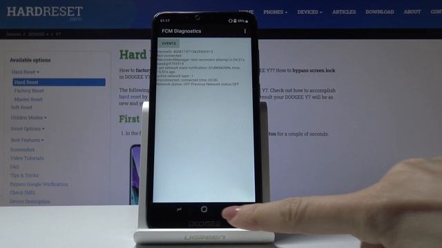 DOOGEE Y7 SECRET CODES / Hidden Mode / Testing Menu
