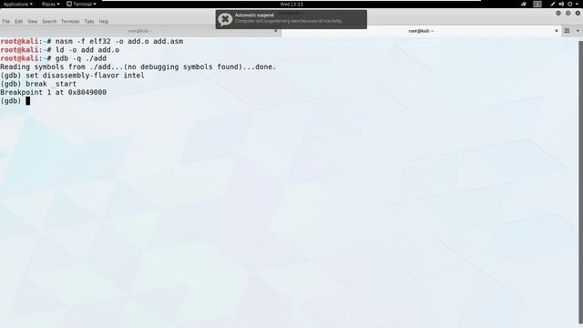 Lecture 10 | Assembly Programming 32-Bit Linux | Addition Reg Based смотреть онлайн