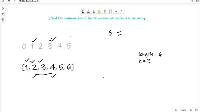 learn sliding window algorithm easily in Hindi   maximum sum subarray of size k with sliding window