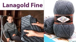 Вязаный.рф Интернет-магазин пряжи_ 🐑Lanagold Fine Alize. Образцы изделий (360p)