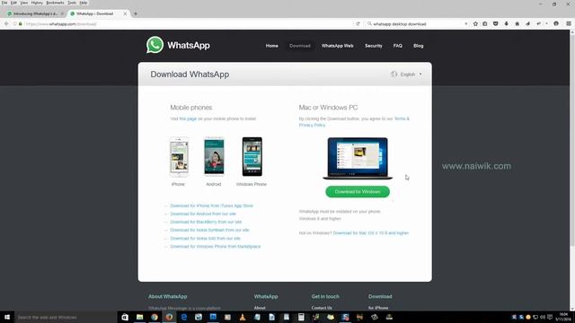 Whatsapp Desktop App for Windows and Mac OS users смотреть онлайн