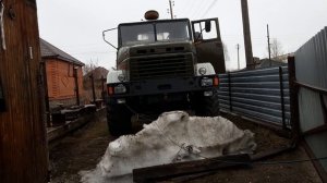 КрАЗ 260 с пол оборота после 6 месяцев спячки,  ,,292,,