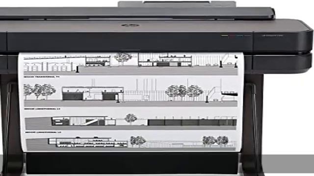 HP DesignJet T650 Large Format 24-inch Plotter Printer, with Roll Cover, Auto Sheet Feeder, Media B смотреть онлайн
