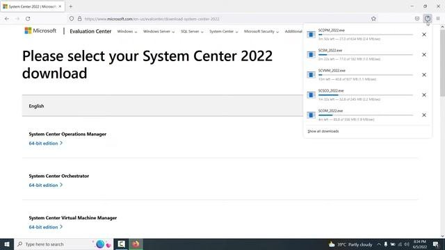 How To Download System Center 2022 From Microsoft Official Website