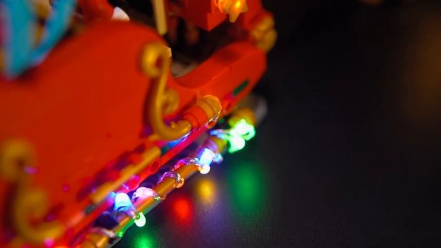 BriksMax Light Kit For Lego Santa's Sleigh 40499 смотреть онлайн