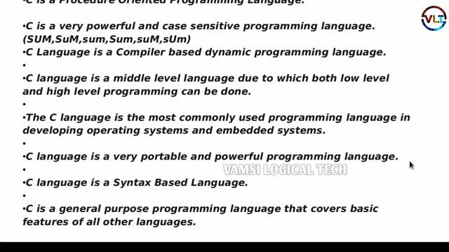 INTRODUCTION TO C PROGRAMMING LANGUAGE||C TUTORIAL IN TELUGU||#clanguage #cprogramming