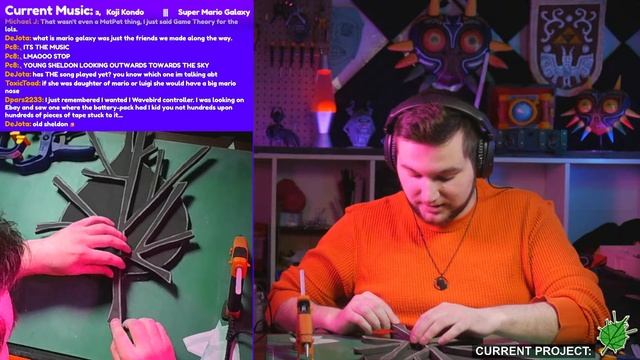 Building the Deku Leaf from The Wind Waker!! смотреть онлайн