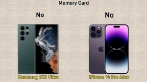 Samsung S22 Ultra vs Apple iPhone 14 Pro Max