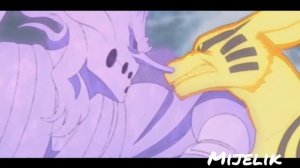 (AMV)Битва Наруто и Саске в долине завершения (Король и шут-Кукла колдуна)