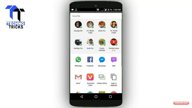 How to Send PDF, DOC, ZIP,APK Files on WhatsApp Using -Android смотреть онлайн