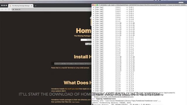 How to install #HomeBrew in #macOS in 30 seconds | Tech Tutorial смотреть онлайн