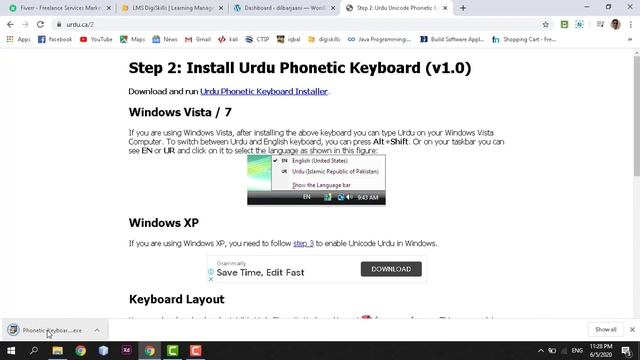 How To Add Urdu Keyboard in Windows 2020 - D.J Tech смотреть онлайн