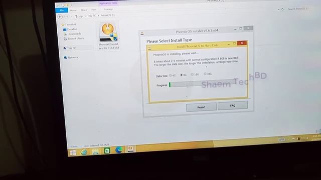 How to Install Phoenix OS in Dual Boot Mode with Windows 8.1 /10/11