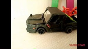 ПЕРЕЗАЛИВ. Пикап из пластилина#2