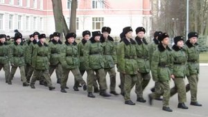 Смотр строя и песни - 2021. Первый Московский кадетский корпус. Школа государственных воспитанниц.