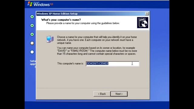 installing windows xp... again
