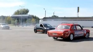 Дрифт_на_ГАЗ-24_(Волга)