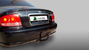 Установка фаркопа Leader H203-A. HYUNDAI SONATA V(EF) 2001-2005,ТАГАЗ SONATA V(EF) (седан) 2004-...