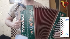 Пять минут от дома твоего - Разбор на Гармони. Кузьмин, Разбор.