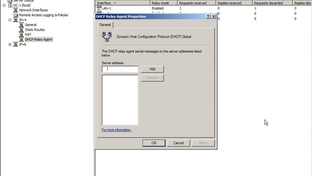 How To configure DHCP Relay Agent смотреть онлайн
