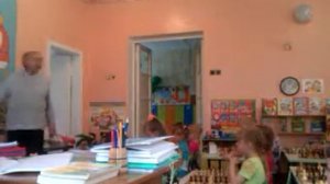Уроки шахмат в детском саду 25 09 13 Д сад 31 1 год обуч