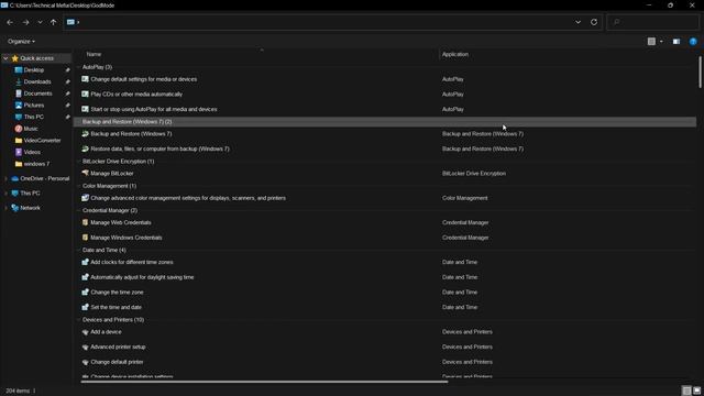 How to enable Windows GOD MODE - Windows 11 смотреть онлайн