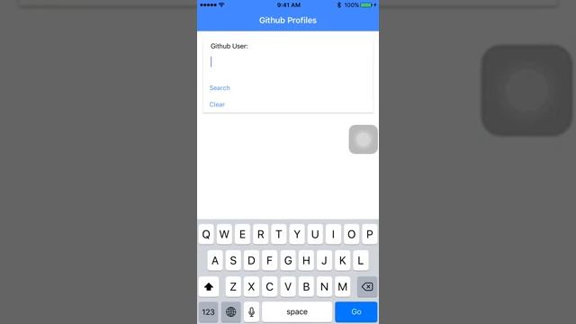 ion-github Demo on iOS (ionic 2) смотреть онлайн