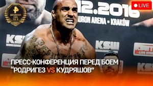 Пресс-конференция перед боем "Родригес vs Кудряшов" в рамках Суперсерии / Бойцовский клуб РЕН ТВ