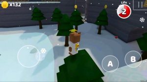 Super Bear Adventure - Level 2 Gameplay Walkthrough - Snow Valley (iOS, Android)