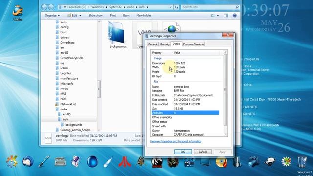 How To Add Custom Branding Logo To System Properties Panel