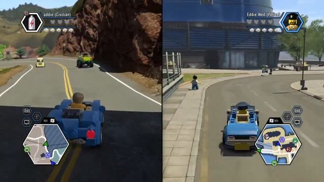 LEGO® CITY UNDERCOVER driving hide and seek смотреть онлайн
