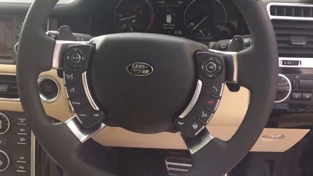 RANGE ROVER 4.4 TDV8 WESTMINSTER FOR SALE 2012 BALTIC BLUE IVORY LEATHER смотреть онлайн