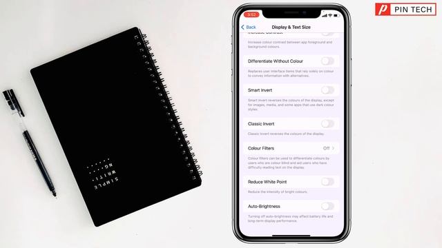 how to turn off auto brightness of iPhone 2023 | PIN TECH | смотреть онлайн