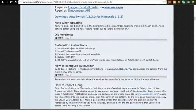 How you should install minecraft mods on mac!! (Mac OS X Lion) смотреть онлайн