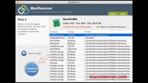 How To Remove OmniGraffle on macOS and Mac OS X?