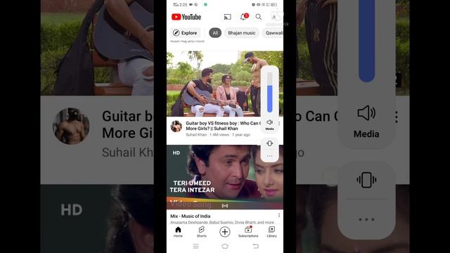 YouTube videos download in gallery
